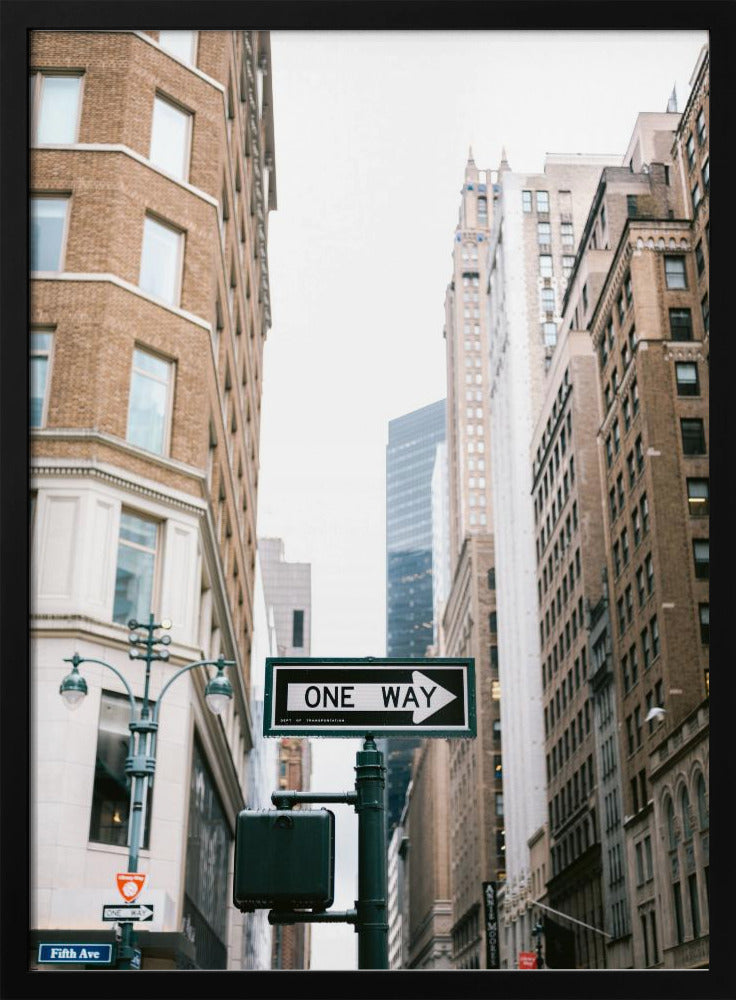 Fifth Avenue New York - Poster / Art Print