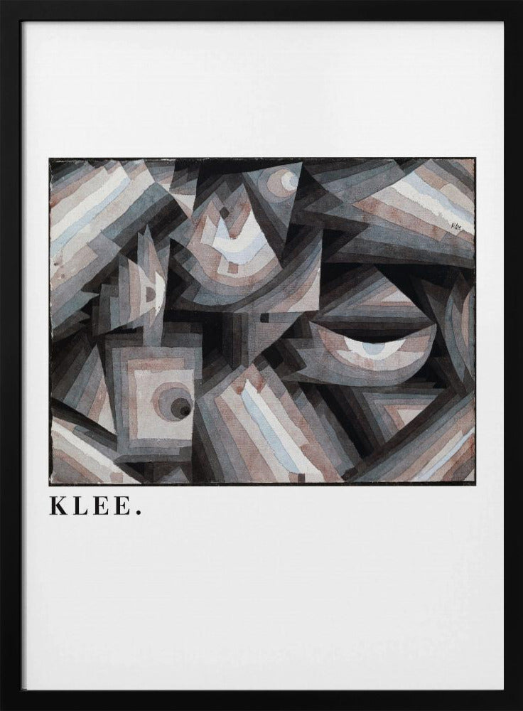 Crystal gradation 1921 - Poster / Art Print