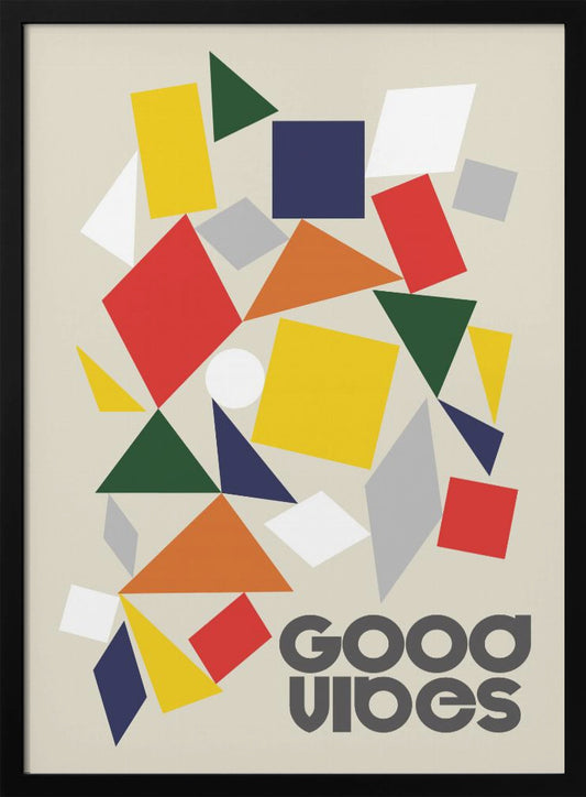 Good Vibes Pieces - Poster / Art Print