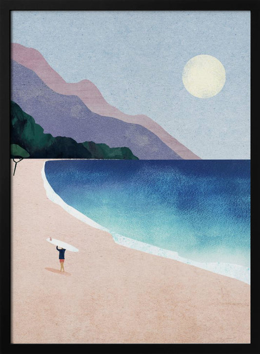 Surf Beach - Poster / Art Print