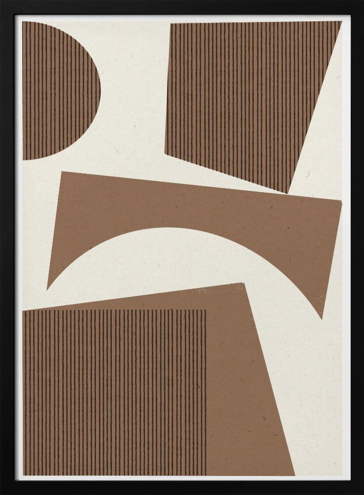 Modern Abstract Shape 02 - Poster / Art Print