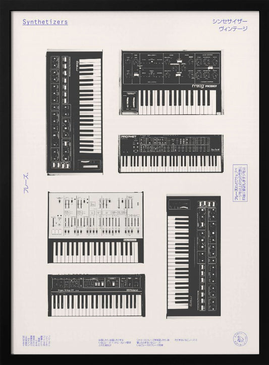 Synthetisers - Poster / Art Print