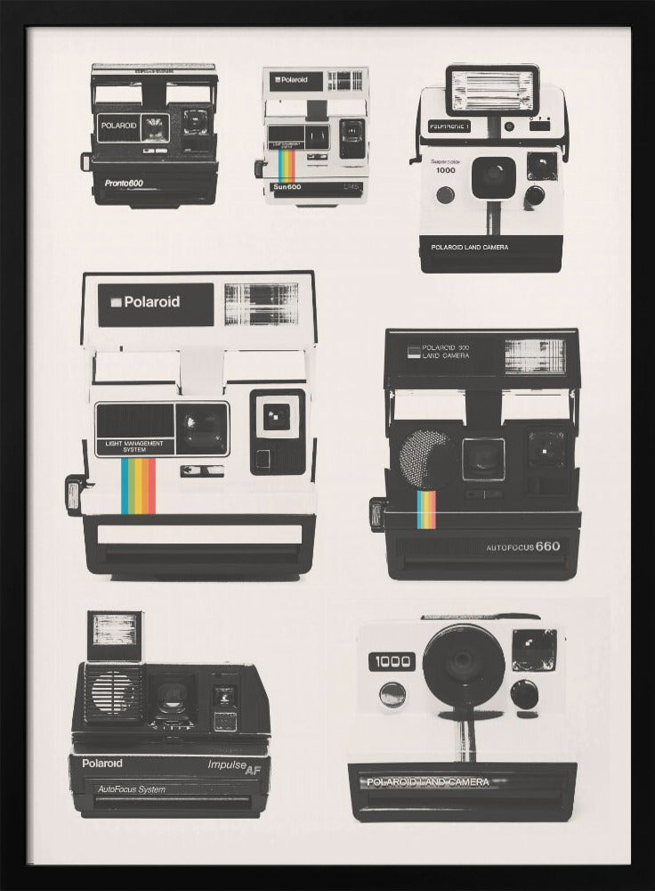 Instant Camera Collection - Poster / Art Print