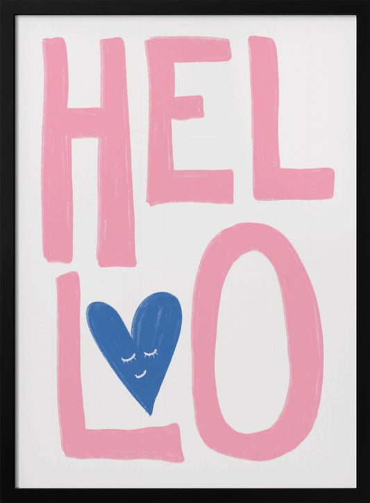Hello - Poster / Art Print