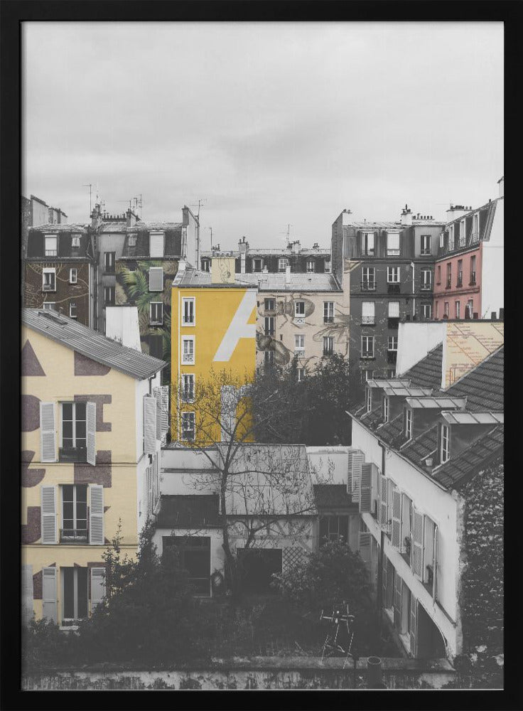 Paris Tags - Poster / Art Print