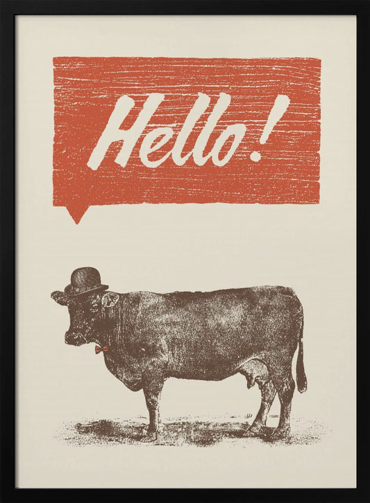 Hello - Poster / Art Print