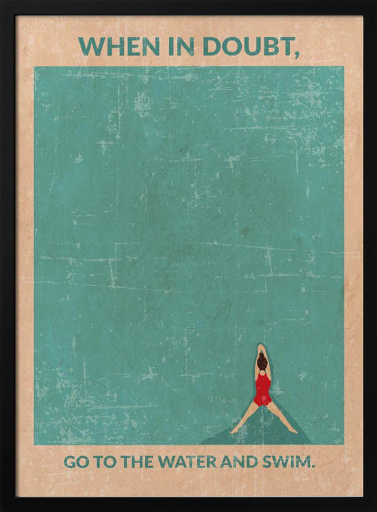 Open Water Standard Wall Art - Poster / Art Print