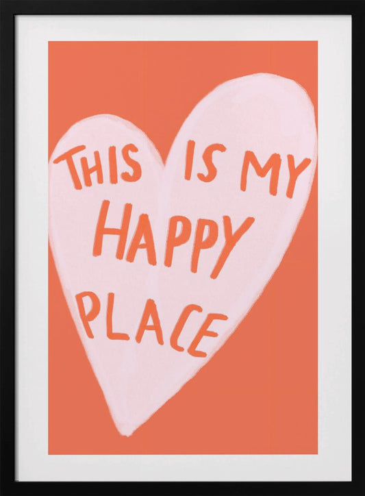 Happy Place - Poster / Art Print