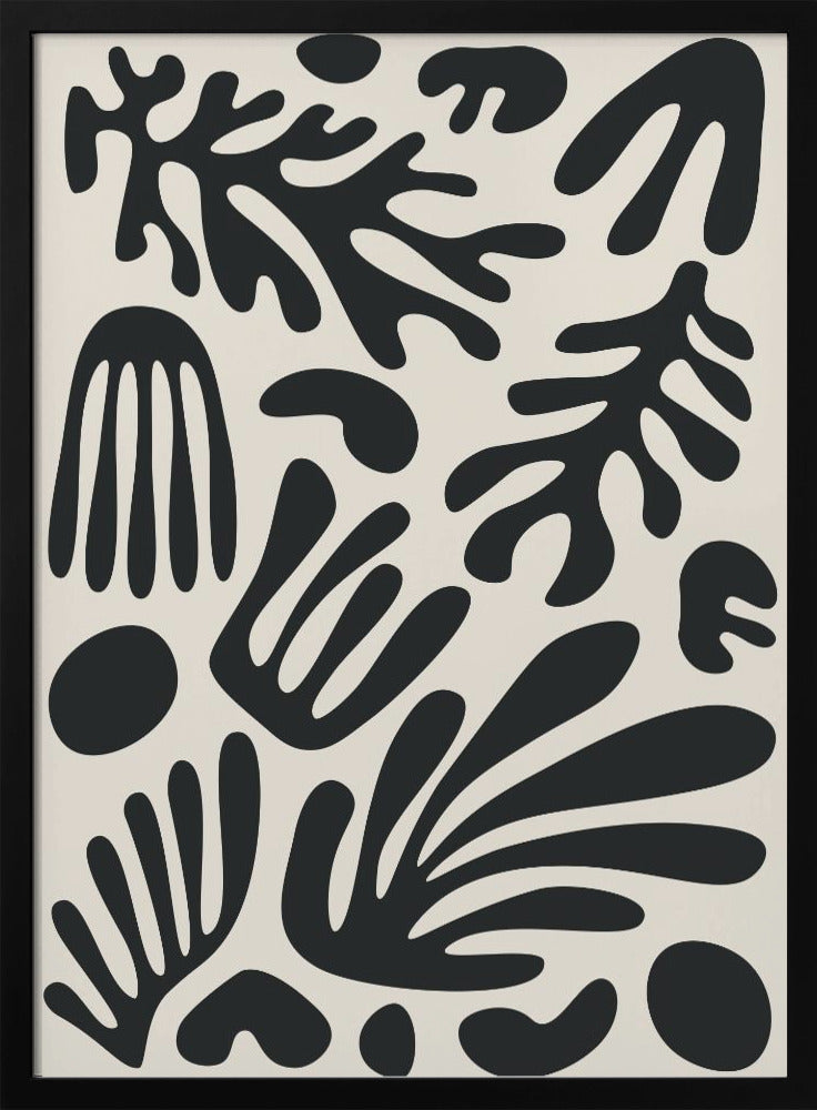 Henri Matisse Black Algae Collection #3 - Poster / Art Print