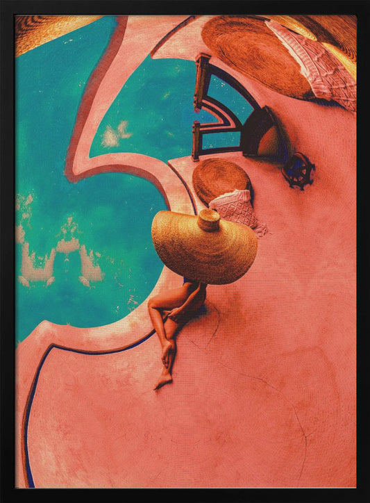 Poolside - Poster / Art Print