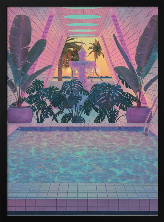 Vapor Pool - Poster / Art Print