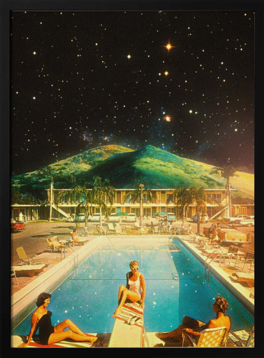 Space Pool - Poster / Art Print