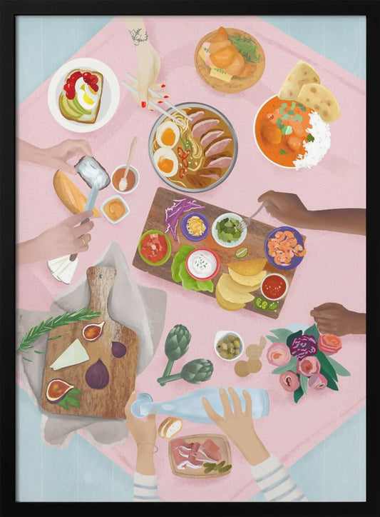 Brunch - Poster / Art Print