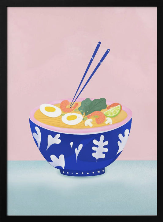 Ramen Bowl - Poster / Art Print