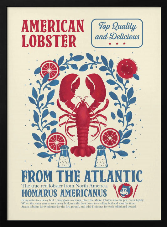 Lobster kitchen print - Poster / Art Print