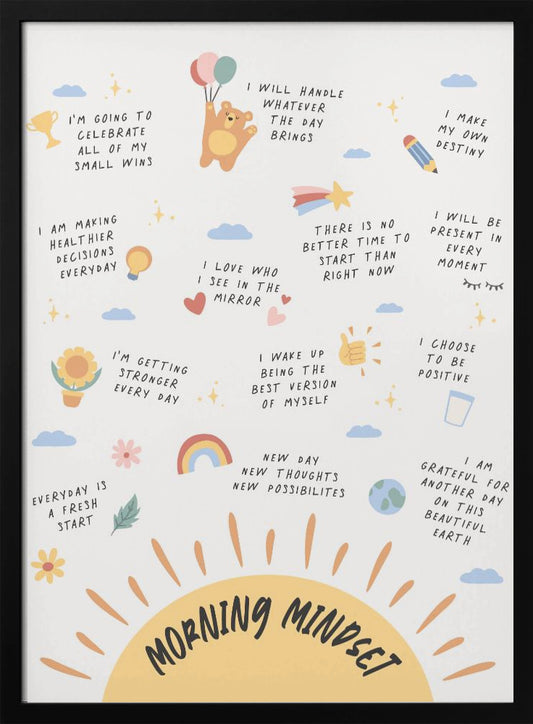 Morning Mindset - Poster / Art Print