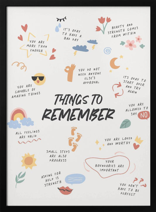 Remember - Poster / Art Print