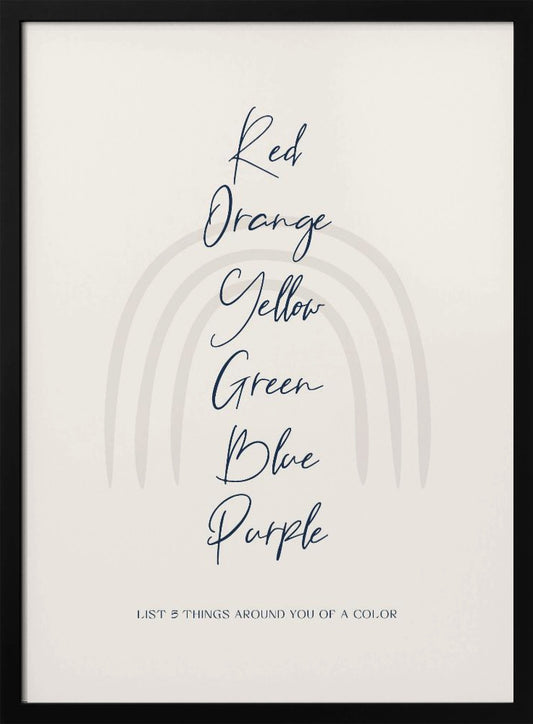 Rainbow Ground - Poster / Art Print