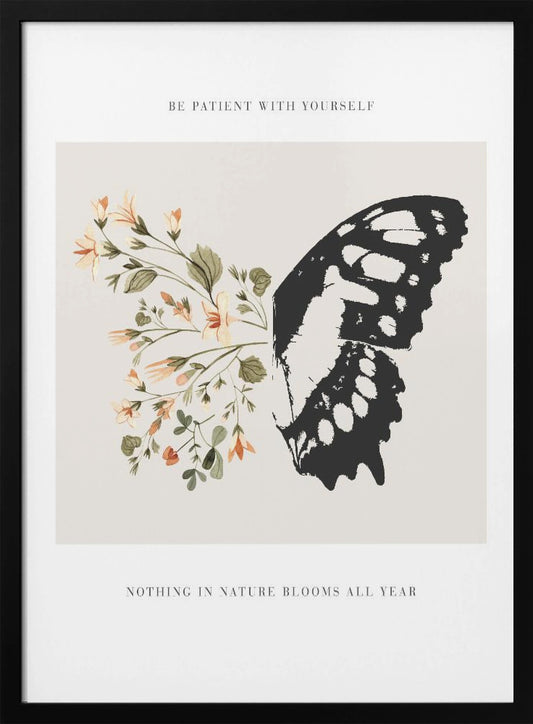 Be Patient - Poster / Art Print