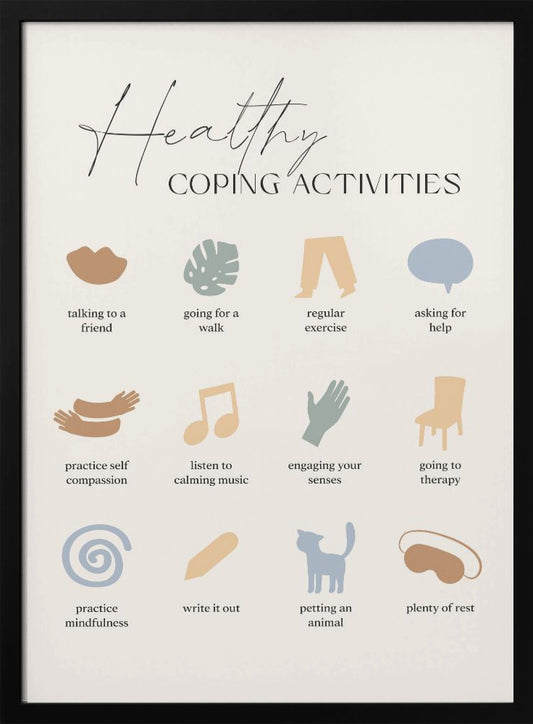 Healthy Cope - Poster / Art Print