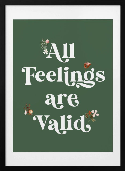 All Feelings - Poster / Art Print