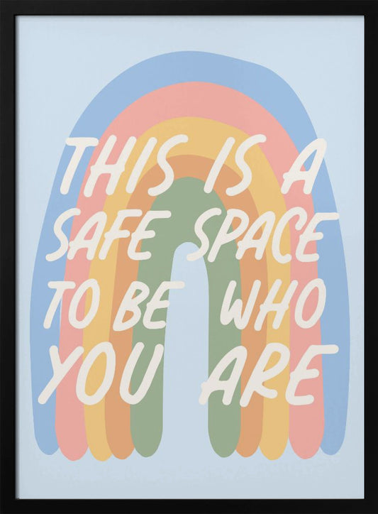 Safe Space - Poster / Art Print