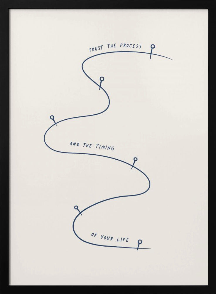 Trust The Process - Poster / Art Print