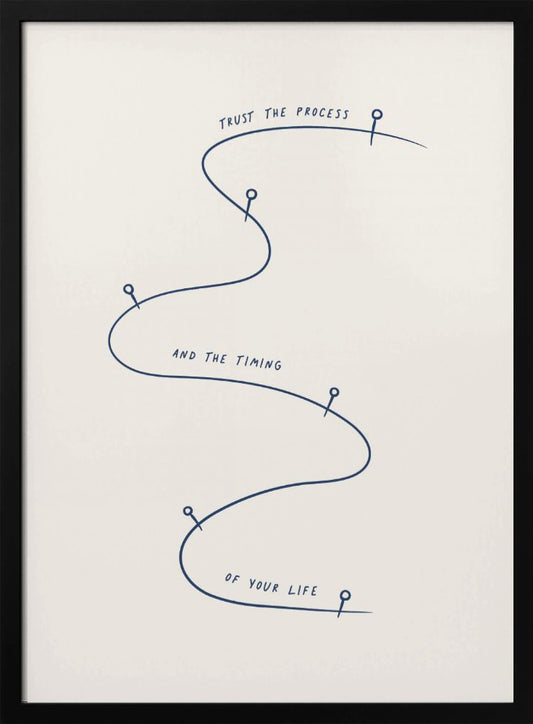 Trust The Process - Poster / Art Print