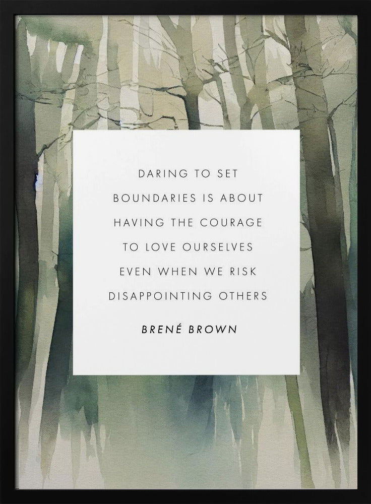 Boundaries - Poster / Art Print