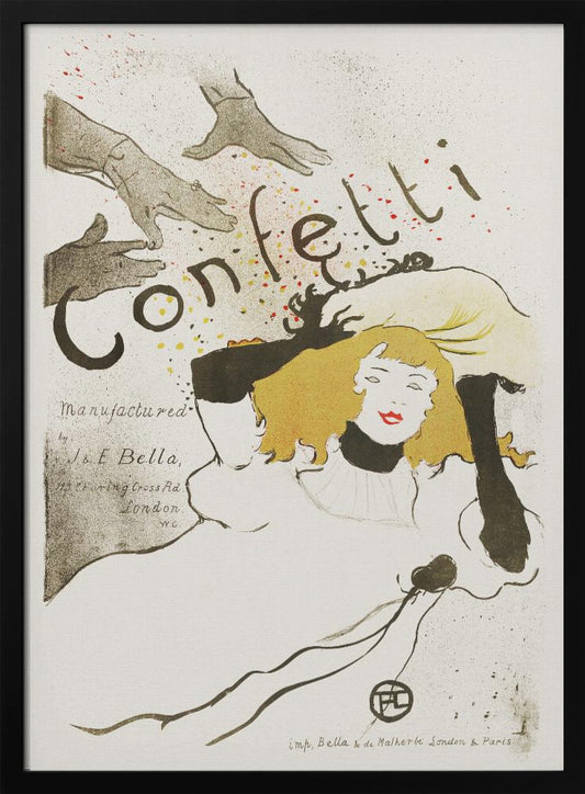 Confetti (1894) - Poster / Art Print