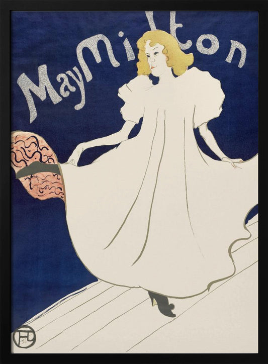 May Milton Poster(1895) - Poster / Art Print