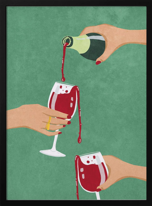 Cheers Girls - Poster / Art Print