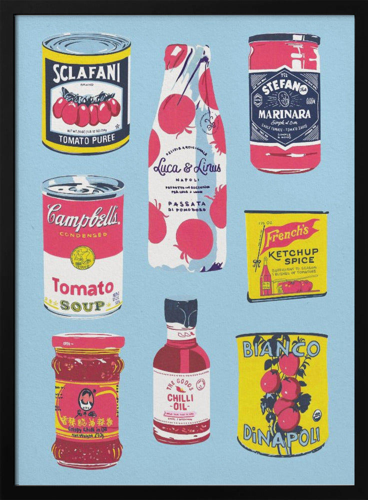 Canned Tomatoes - Poster / Art Print