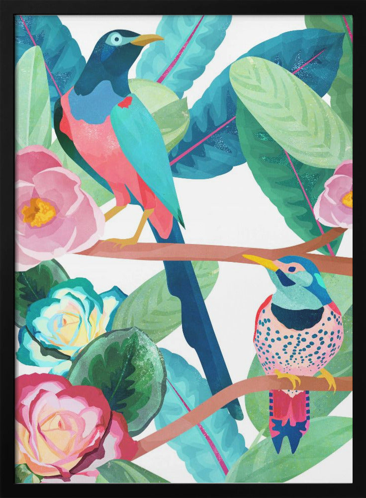 Birds of Spring - Poster / Art Print