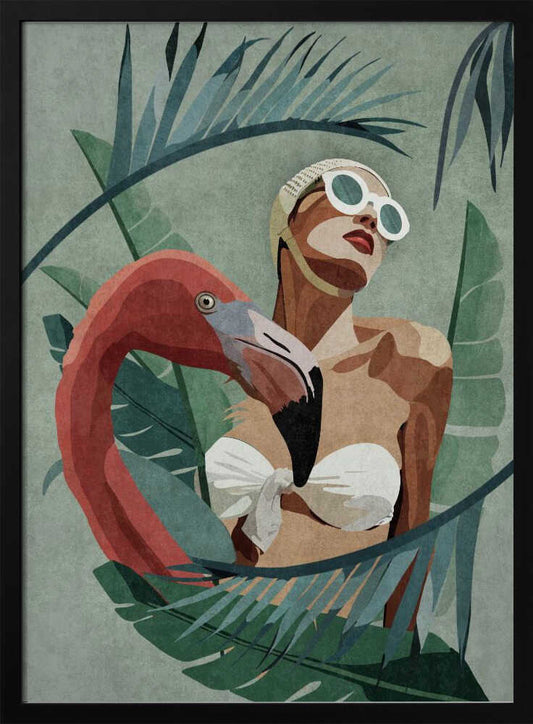 Tropical Elegance - Poster / Art Print