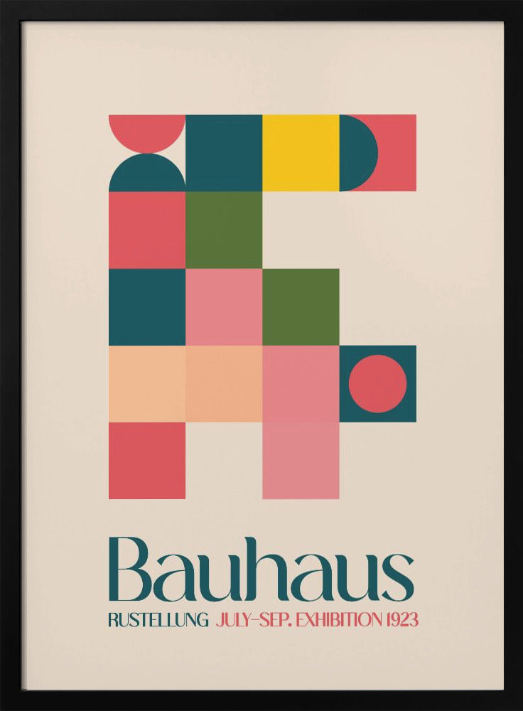 Bauhaus Kutular - Poster / Art Print