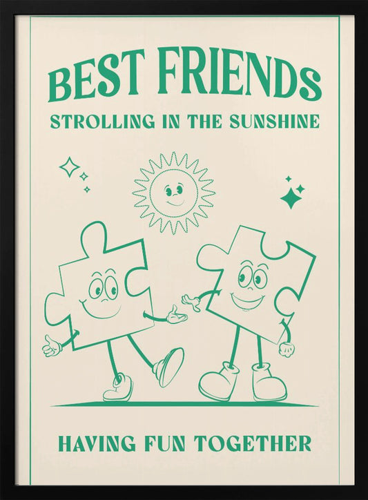 Best Friends - Poster / Art Print
