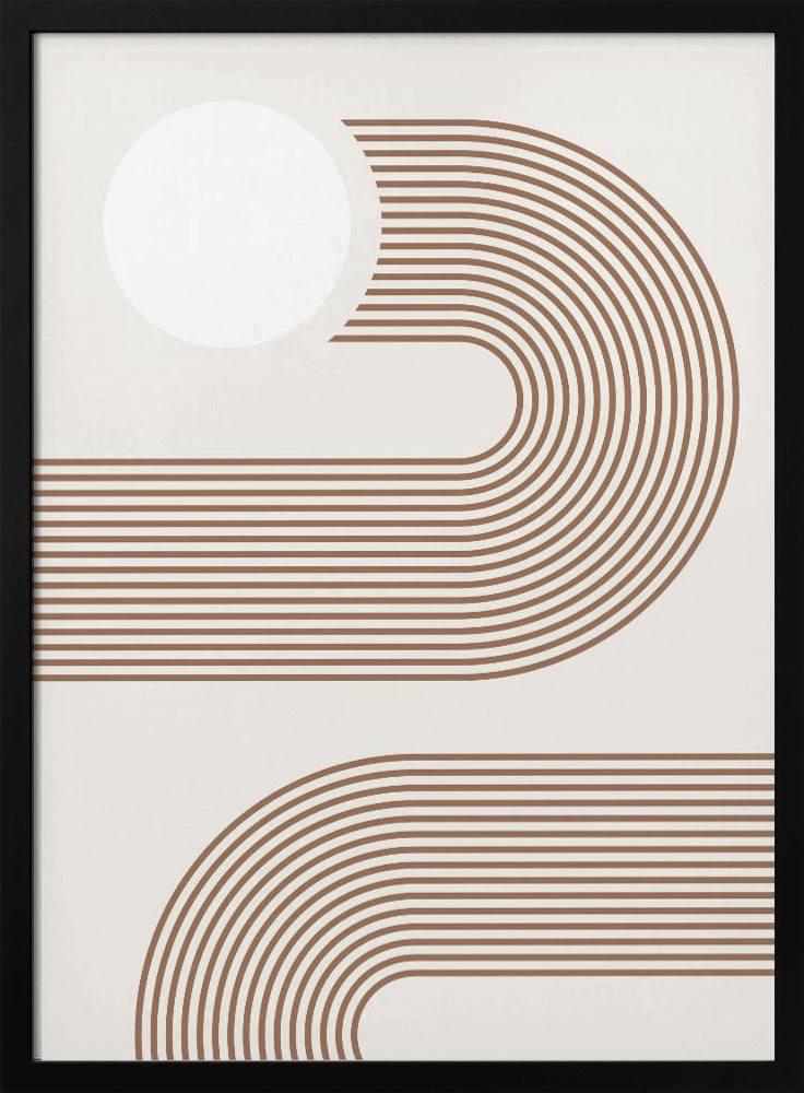 Beige Arc Poster No.2 - Poster / Art Print