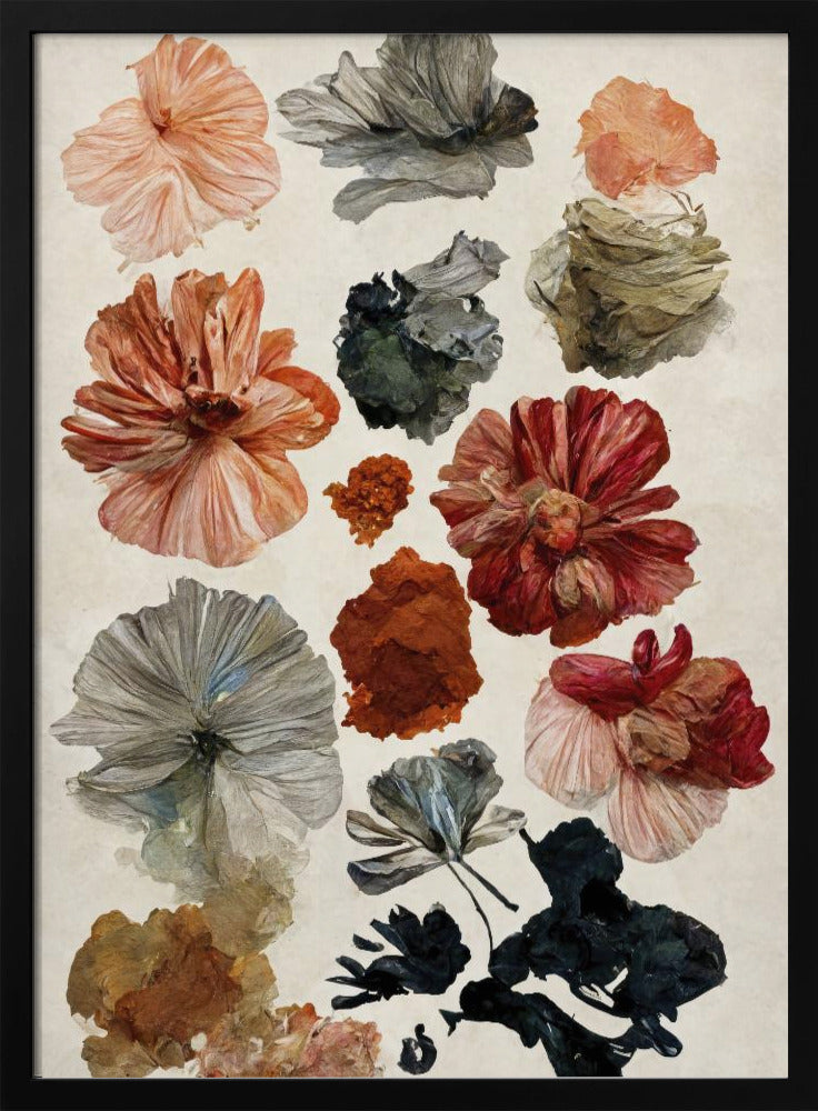 Dry Flower Collection - Poster / Art Print