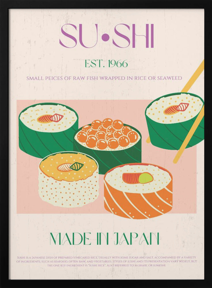 Sushi - Poster / Art Print