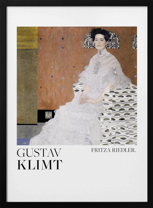 Bildnis Fritza Riedler (1906) Poster - Poster / Art Print