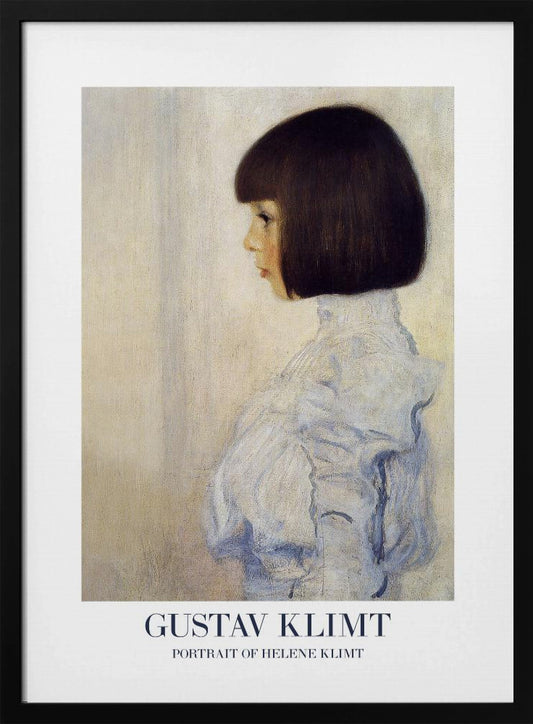 Portrait of Helene Klimt (1898) Poster - Poster / Art Print