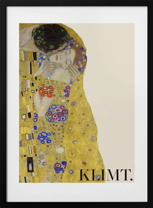 The Kiss (1907–1908) Special Poster Crop - Poster / Art Print