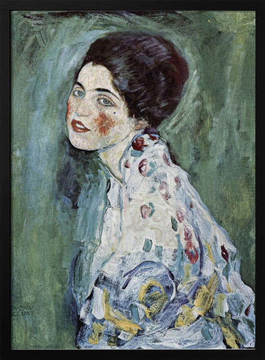 Porträt Einer Dame (1916–1917) - Poster / Art Print