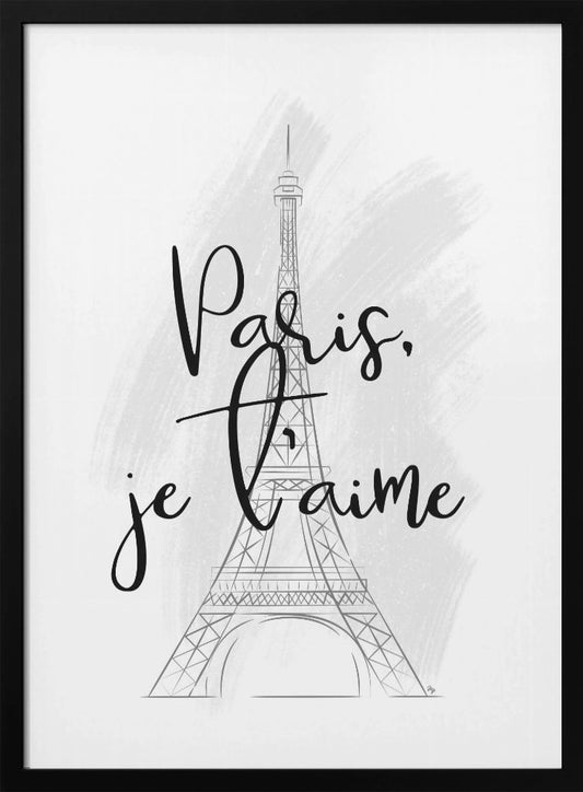 I Love Paris - Poster / Art Print