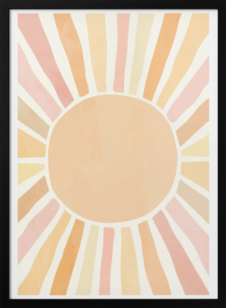 Boho sun - Poster / Art Print