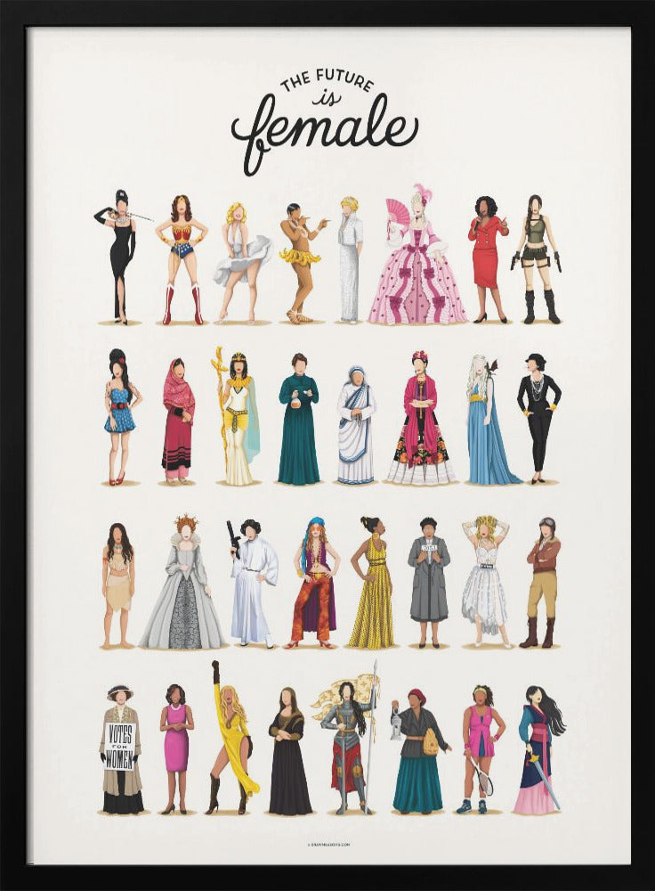 The Future is Female - Poster / Art Print