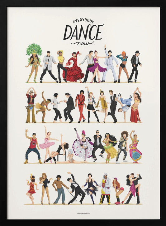 Everybody Dance Now - Poster / Art Print