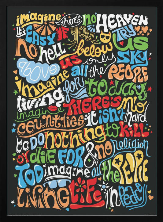 Imagine - Poster / Art Print