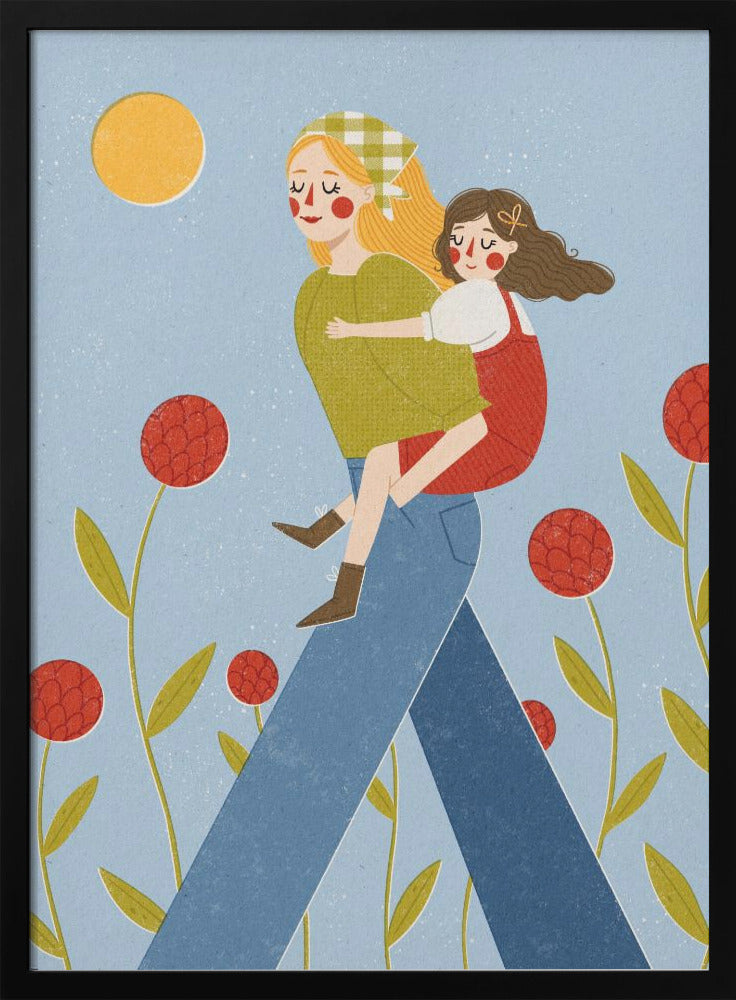 Piggy Back - Poster / Art Print